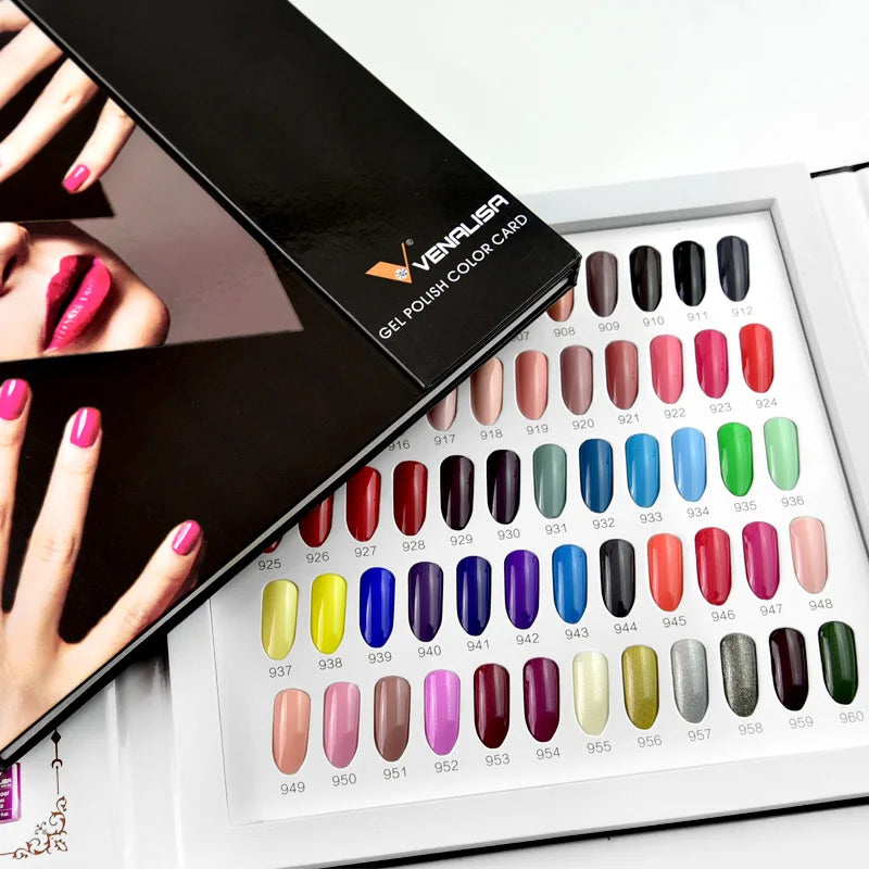 VENALISA VIP4 Kit Nail Gel Polish HEMA FREE Full Coverage 36/60 Color Gel Pigment Professional Nail Art Long-lasting Gel Varnish