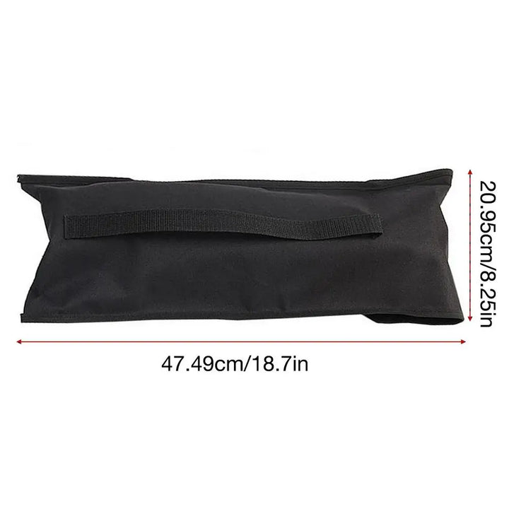 1pcs Oxford Cloth BBQ Tool Storage Bag Foldable Grilling Utensil BBQ Clip Carrying Pouch Barbecue Accessories For Camping