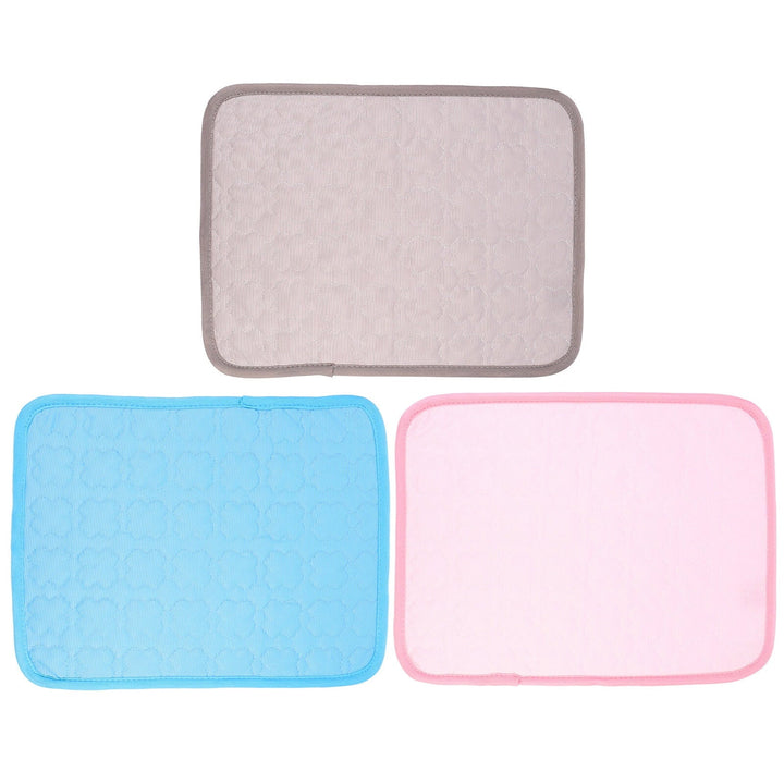 MANLINGDA 3pcs Guinea Pig Cage Liners Summer Cool Mat for Small Animals