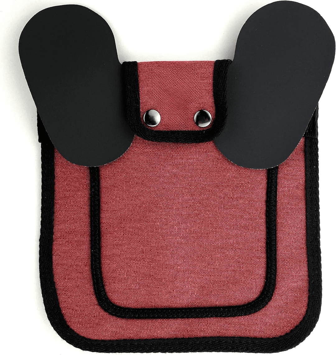 Medium-Large Chicken Saddle with Adjustable Straps, Chicken Apron, Poultry Saver, Pet Supplies, Including Shoulder Cover (Burgundy)