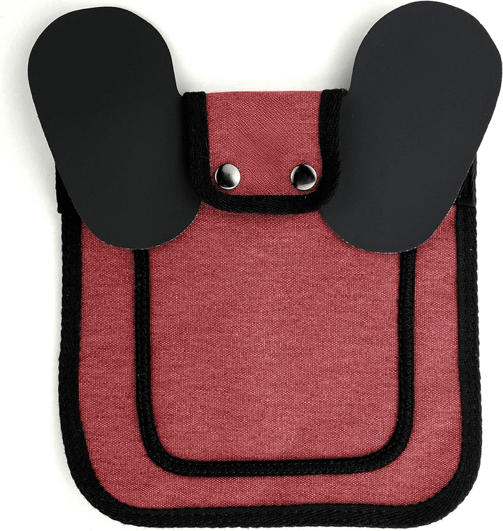 Medium-Large Chicken Saddle with Adjustable Straps, Chicken Apron, Poultry Saver, Pet Supplies, Including Shoulder Cover (Burgundy)