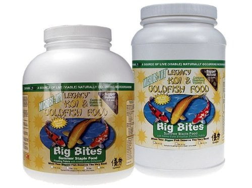 Microbe-Lift Legacy Big Bites Koi & Goldfish Food 40 lbs  MLLBBBAG