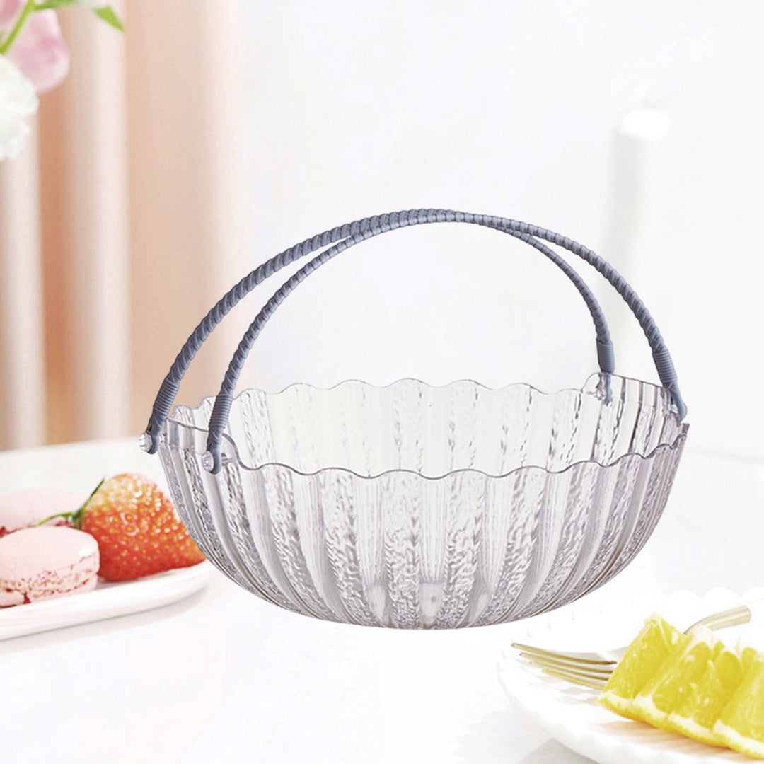 Nkmbld Large Capacity Dessert Plate Household Candy Snack Tray Multi-Colour Living Room Coffee Table Fruit Tray for Wedding, Outdoor Receptions, Banquets, Holiday Dining, White