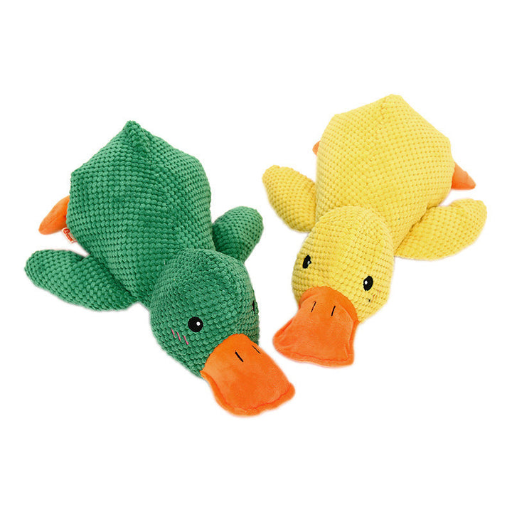 Dog Toy Relieving Stuffy Handy Gadget Self-Hi Stuffed Bite-Resistant Molar Sound Puppy to Sleep with Corgi Interactive Pet Supplies
