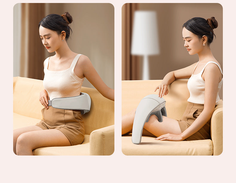 Ox Neck Massager Genuine Goods Back Waist Shoulder Spine Neck Kneading Handy Gadget Trapezius Massage Instrument