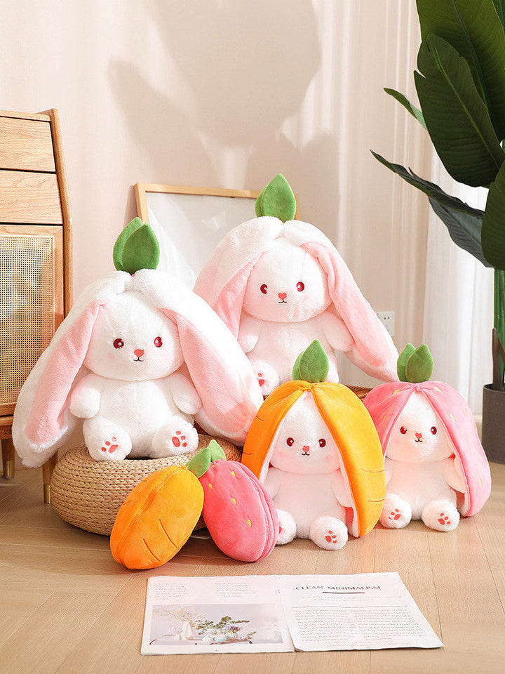 Pacify Transformation Girl Gift Sleep Hug Strawberry Rabbit
