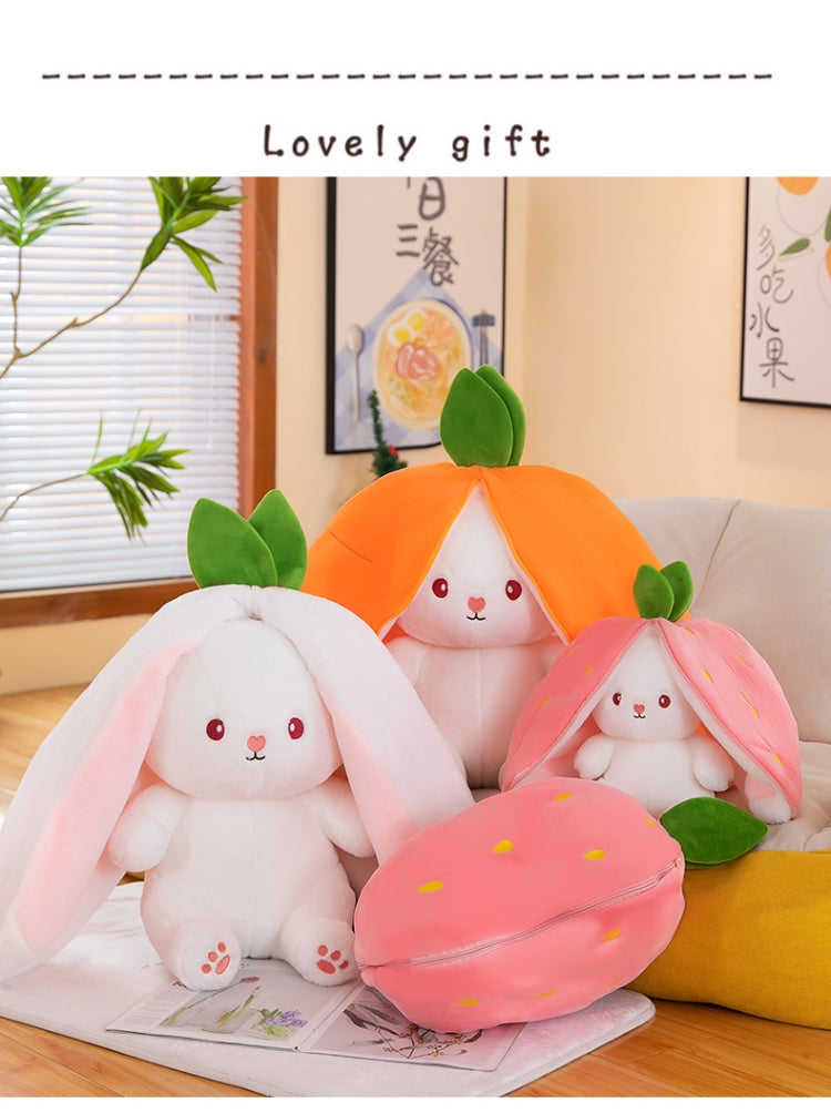 Transformation Rabbit Cute Carrot Birthday Gift Doll