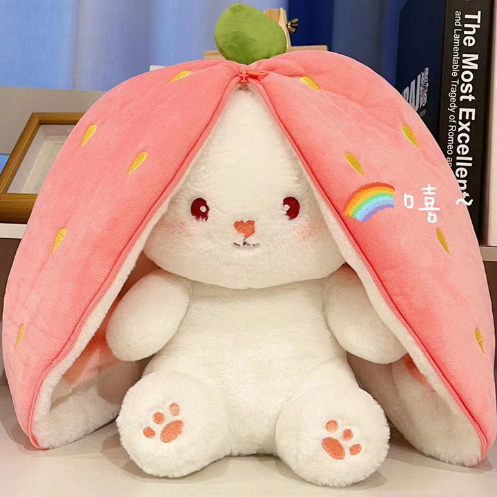 Strawberry Rabbit Birthday Gift Girl Girlfriends Girl Practical Ideas Doll Doll Kids Teacher Sister Cute