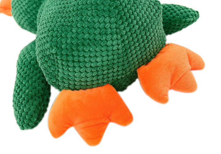Dog Toy Relieving Stuffy Handy Gadget Self-Hi Stuffed Bite-Resistant Molar Sound Puppy to Sleep with Corgi Interactive Pet Supplies