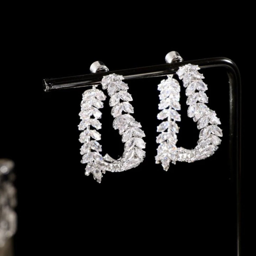 Elegant Heart Wheat Earrings for Women Special-Interest Design Fancy Accessible Luxury Earrings 2023 New Best Selling Unique Earrings