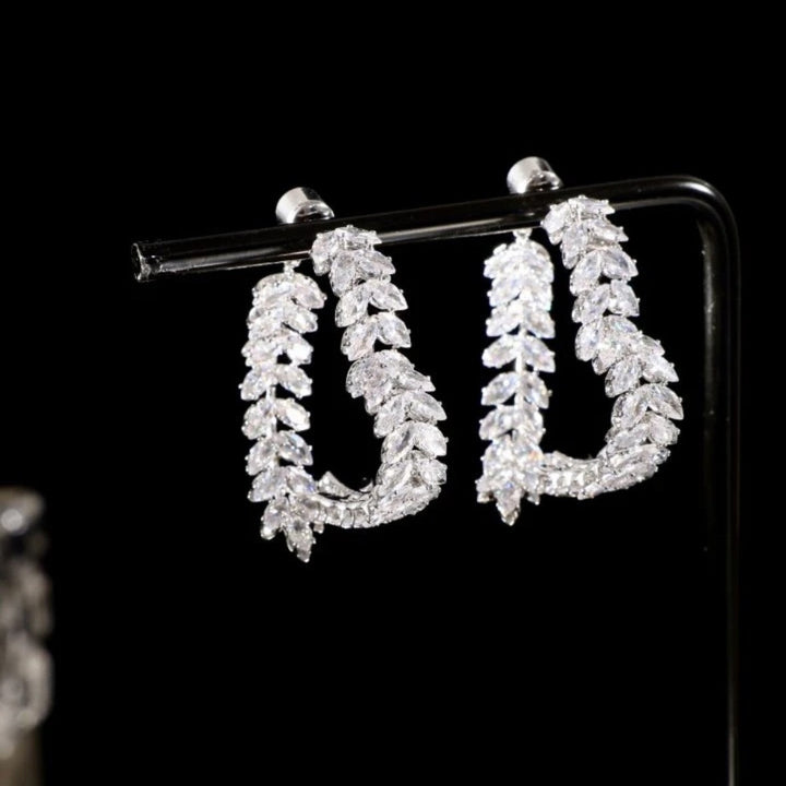 Elegant Heart Wheat Earrings for Women Special-Interest Design Fancy Accessible Luxury Earrings 2023 New Best Selling Unique Earrings