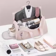 Women's Cosmetics Bag Portable Folding Travel Bag