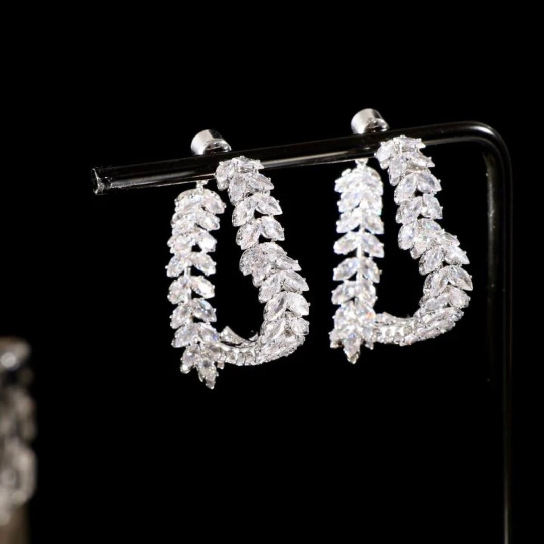 Elegant Heart Wheat Earrings for Women Special-Interest Design Fancy Accessible Luxury Earrings 2023 New Best Selling Unique Earrings