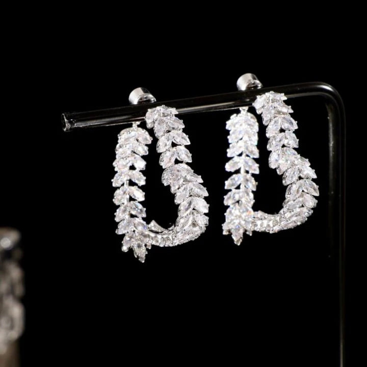 Elegant Heart Wheat Earrings for Women Special-Interest Design Fancy Accessible Luxury Earrings 2023 New Best Selling Unique Earrings