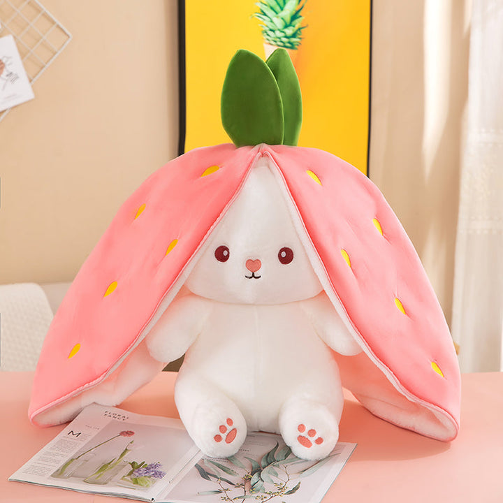 Transformation Rabbit Cute Carrot Birthday Gift Doll