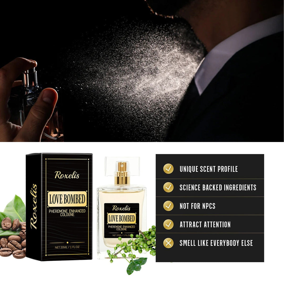 Men's Pheromone Perfume Lasting Light Cologne Fragrance Fresh Charm Business Gentleman Lovers Dating Hair Body Deodorant Spray