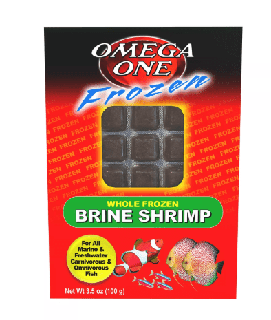 Omega™ One Frozen Brine Shrimp Fish Food, 3.5 Oz