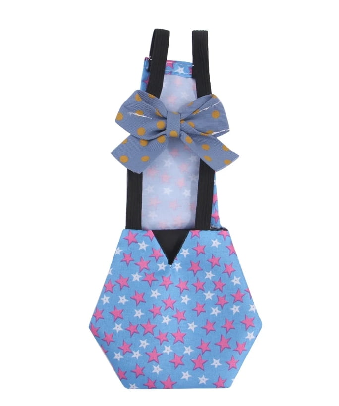 Pet Diaper Nappy Poultry Cloth for Goose Duck, Chicken Fashionable, Blue