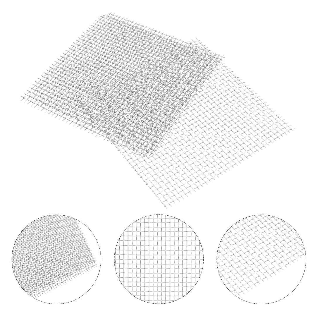 ROSENICE 15Pack Silver Square Aquatic Moss Mesh for Low Maintenance and Freshwater