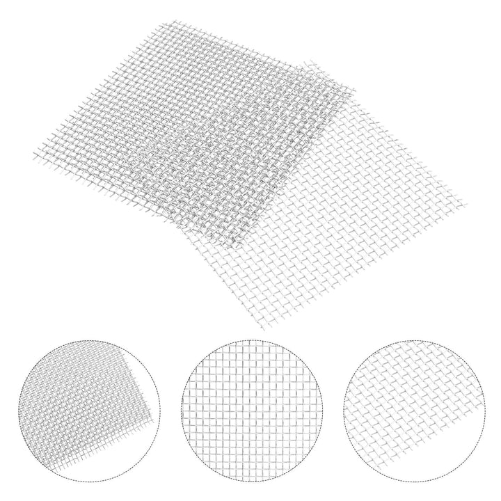 ROSENICE 15Pack Silver Square Aquatic Moss Mesh for Low Maintenance and Freshwater