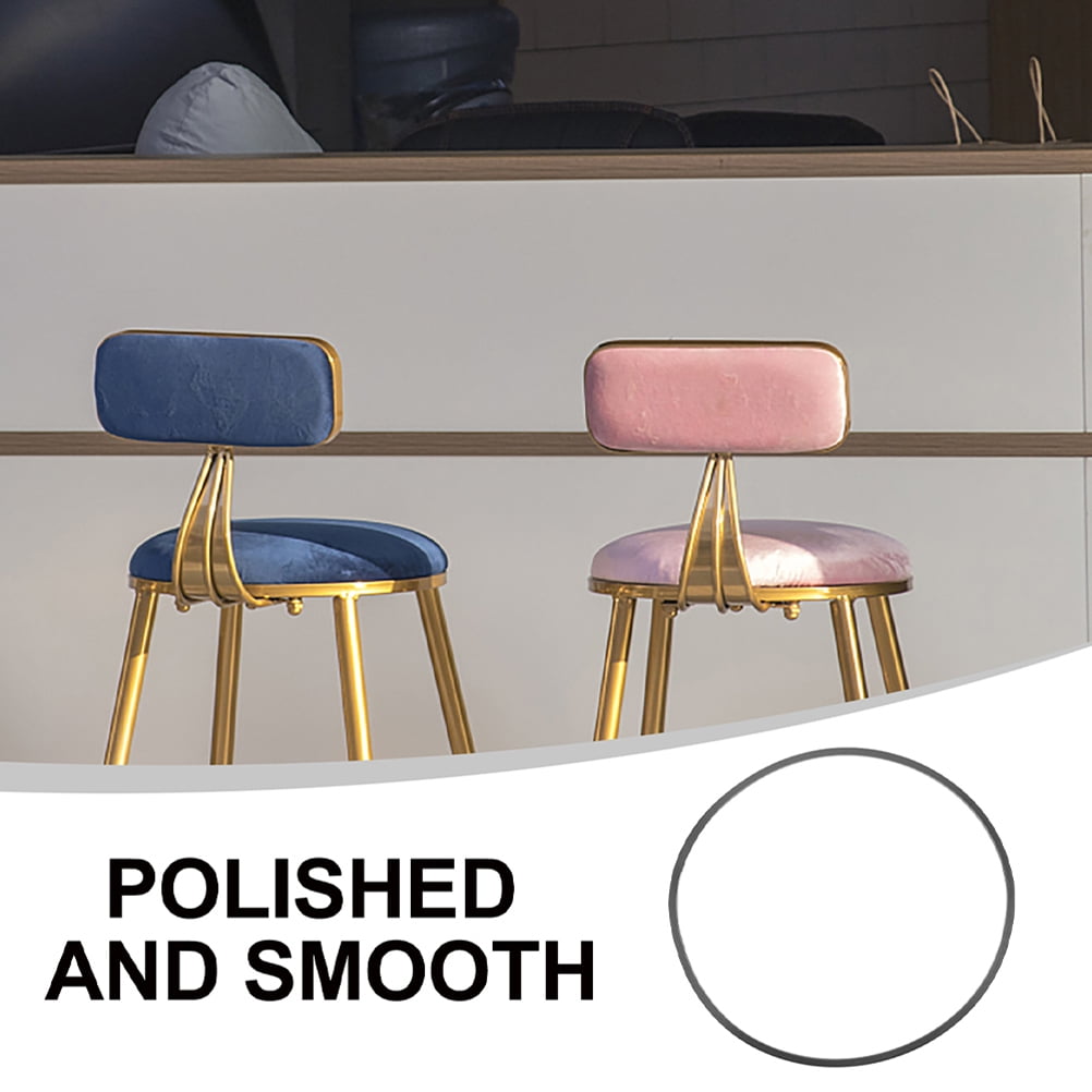 ROSENICE 1Pcs Bar Stool Base Rubber Ring Anti-slip Noise Reduction 19.7Inch