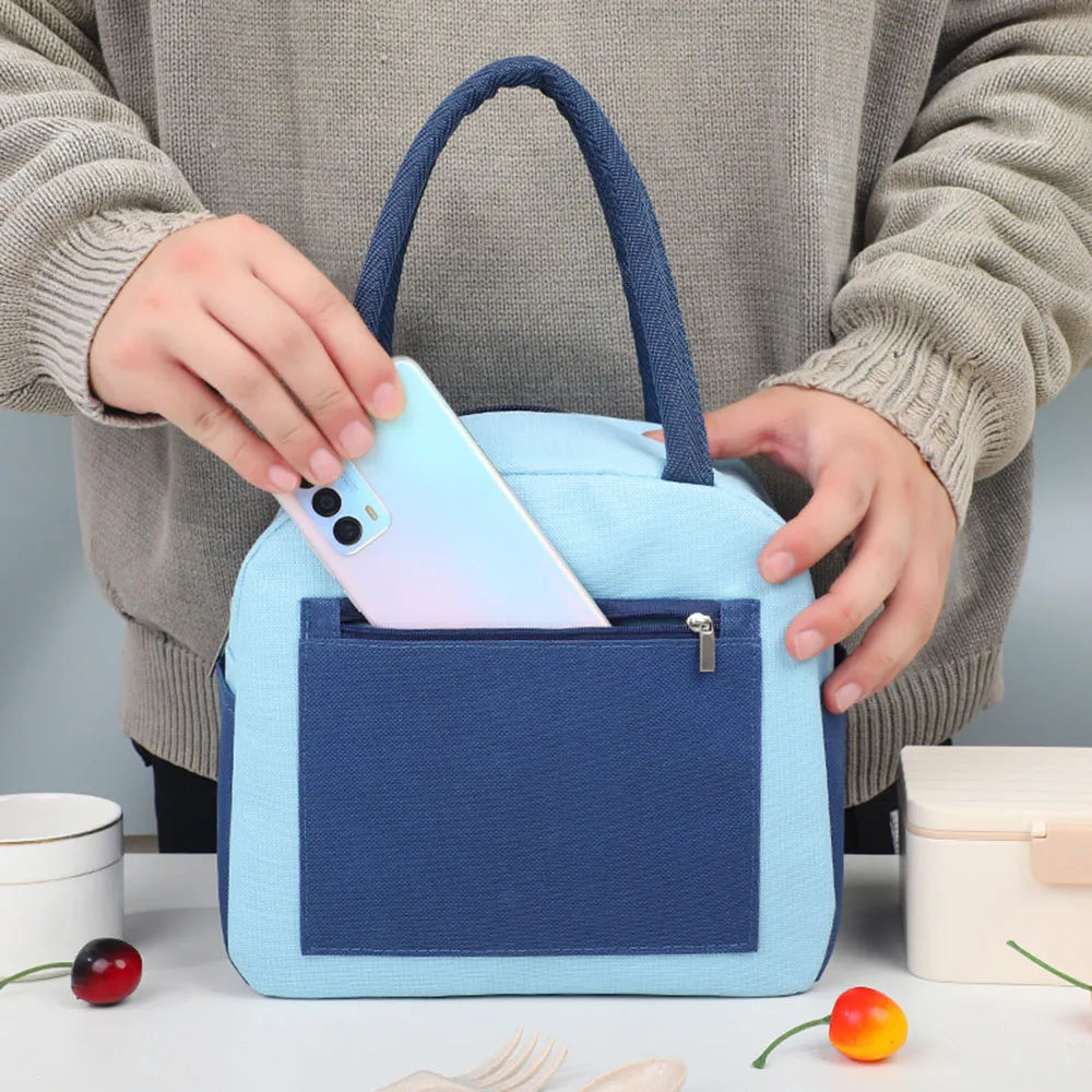 Thermal Bag Food Storage bag Student lunchbox cool bag for Children Food Container for Kids School small Thermal Lunch food Bag