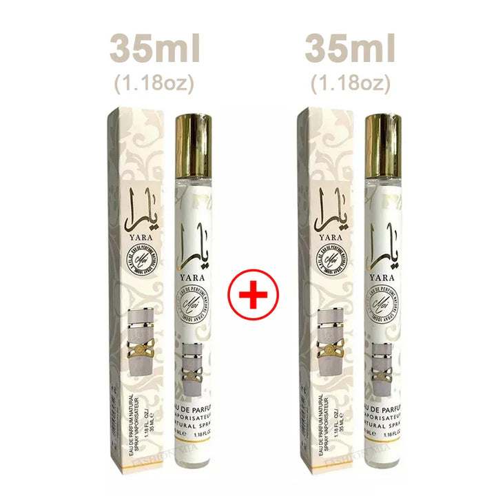 2PCS Yara Luxury Eau De Perfumes Men