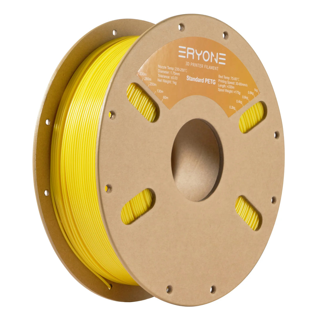 ERYONE PETG Filament 1kg 1.75mm ±0.03mm For 3D Printer,1KG (2.2LBS) 3D Printing Fast Shipping