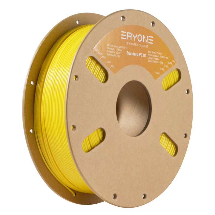 ERYONE PETG Filament 1kg 1.75mm ±0.03mm For 3D Printer,1KG (2.2LBS) 3D Printing Fast Shipping