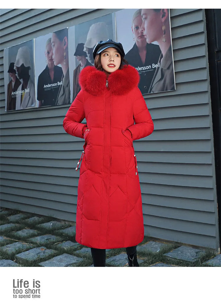 2024 New Autumn Winter Coat Women Thicken Warm Oversized Hoodies Casual Loose Korean Autumn Winter Fashion  Cotton Parkas Coat