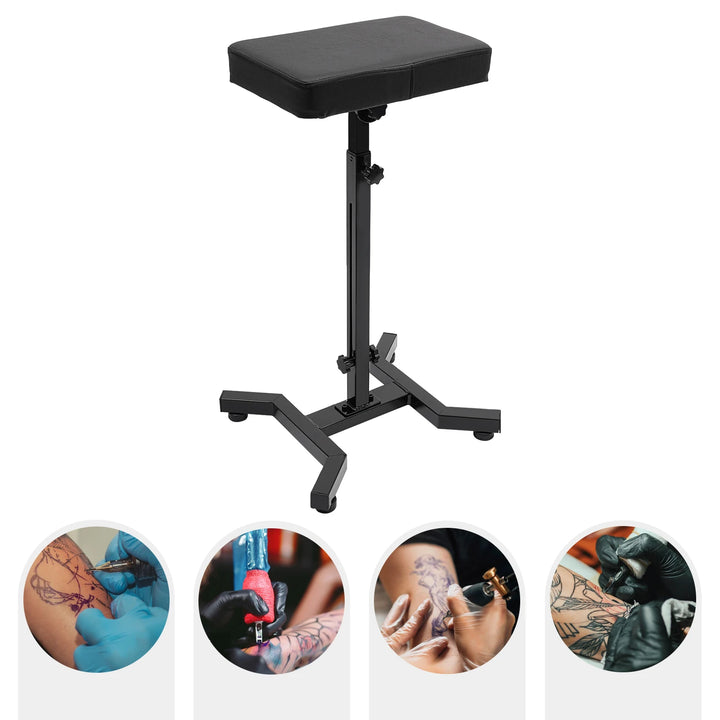Professional Tattoo Armrest Stand 27.56-38.98inch Height Adjustable, 340° Rotating Arm Rest Tattoo Stand for Salon Studio Home