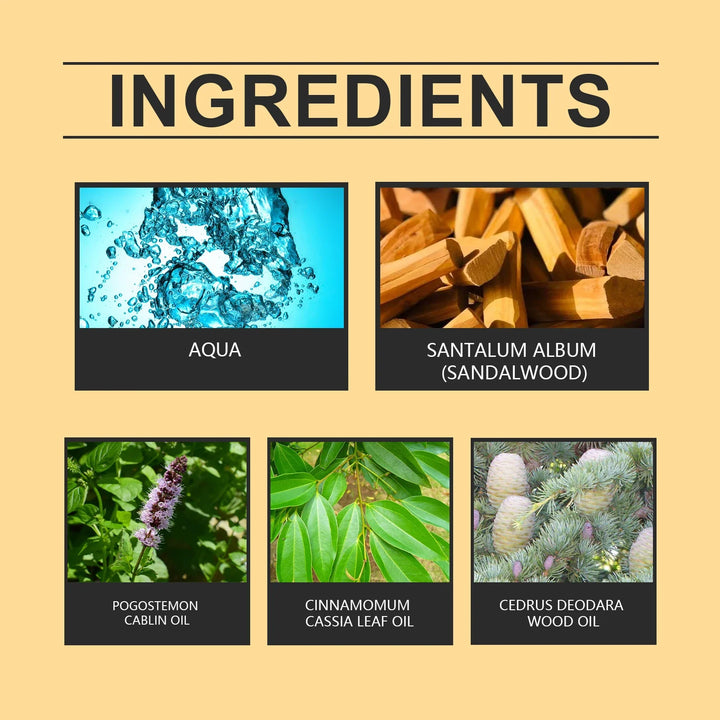 Men's Long-Lasting Woody Perfume