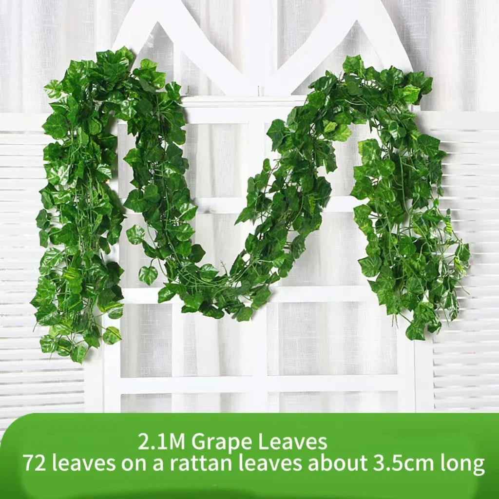 Artificial Garland Silk Wall Plant Home
