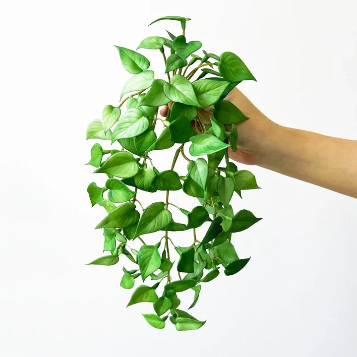 Artificial Copper Coin Grass Bouquet Décor