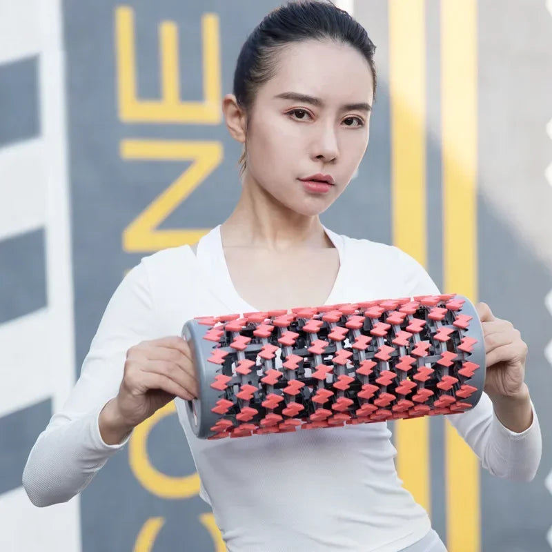 Telescopic Roller Yoga Column Foam Pilates Column Fitness Muscle Relaxer Roller Leg Fascia Yoga Massage Roller Home Gym