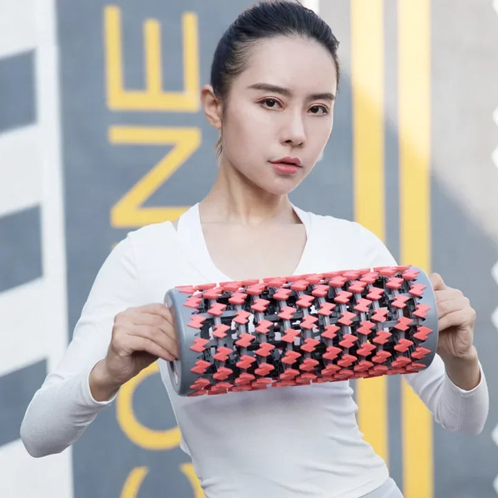 Telescopic Roller Yoga Column Foam Pilates Column Fitness Muscle Relaxer Roller Leg Fascia Yoga Massage Roller Home Gym