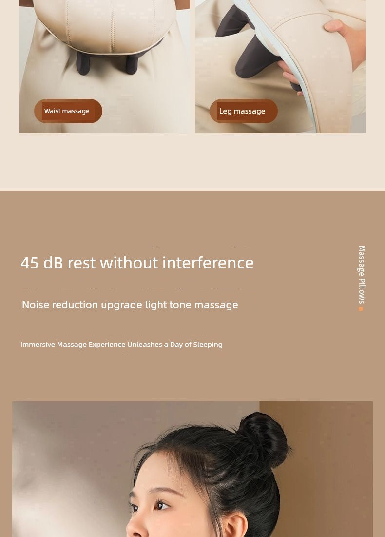 Ox Waist and Back Trapezoid Muscle Dredge Neck Massager