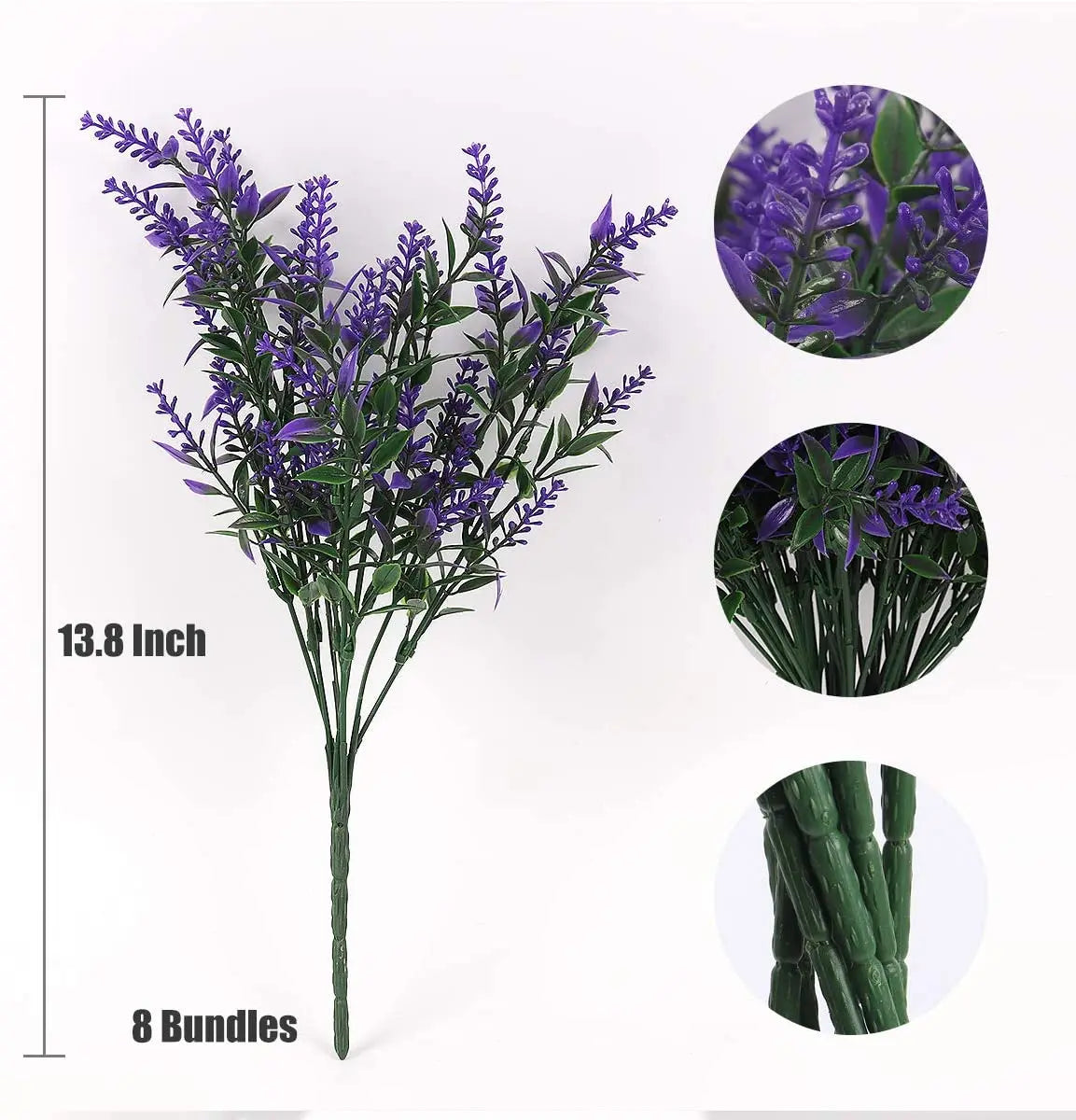 UV-Resistant Artificial Flower Shrubs