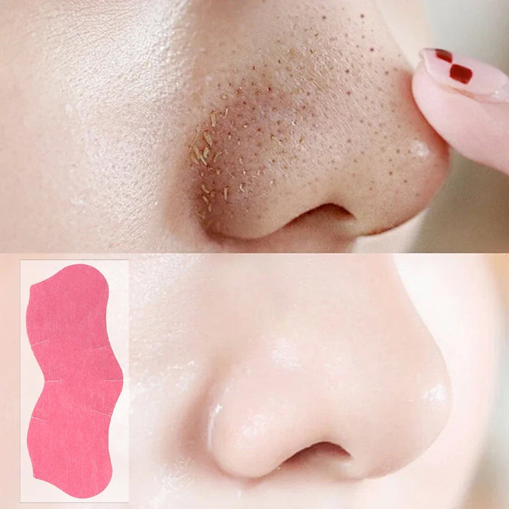 Peel Off Nose Blackhead Remover Strips Deep Cleansing Shrink Pore Acne Treatment Mask Nose Patches Face Skin Care Beauty Tools