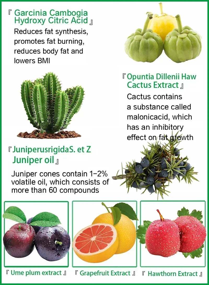 Natural Plant Essential Oils Extracted From The Body for Body Management Restoring and Maintaining Figure