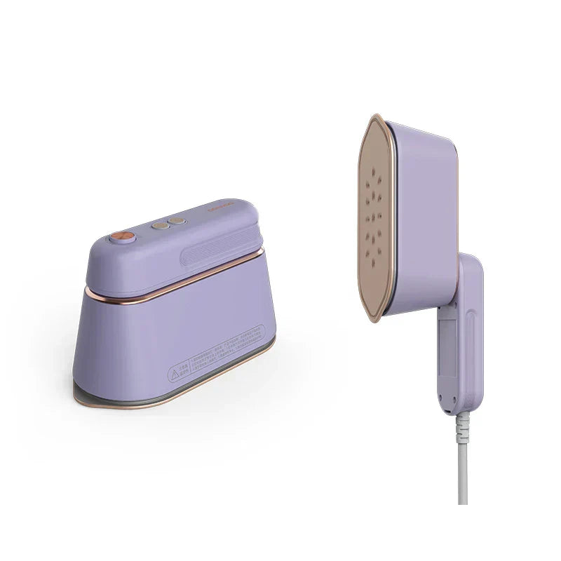 New Hanging Ironing Machine Handheld 1000W Home Small Steam Iron Portable Dry Wet Double Ironing 6 Holes For Steam