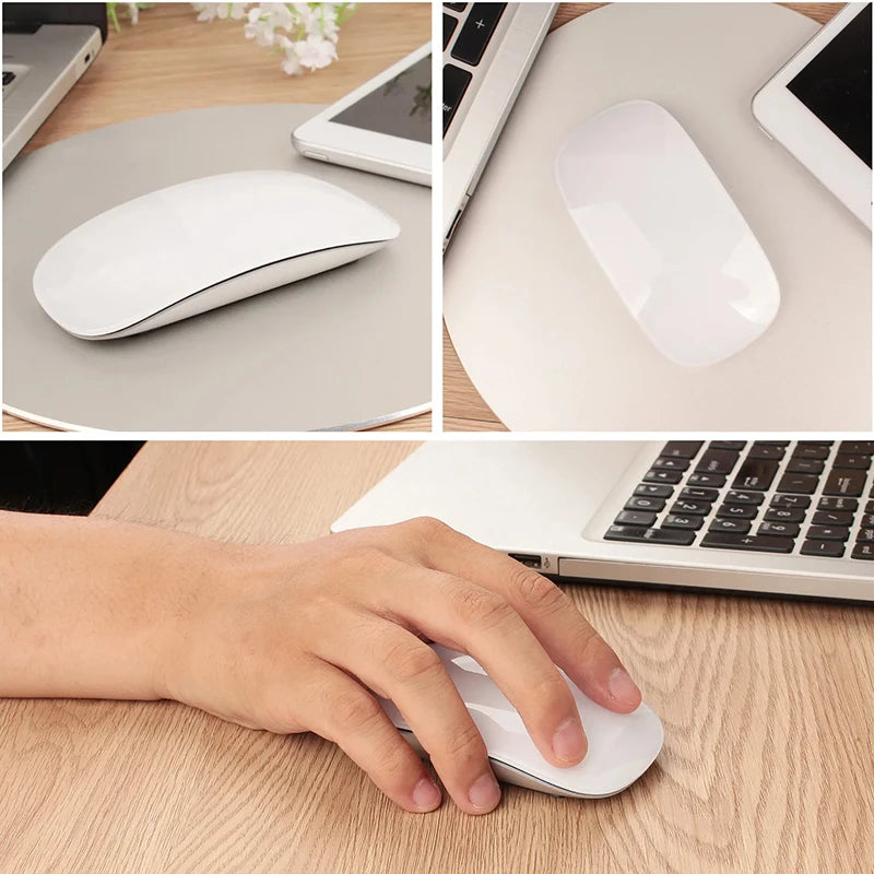 Wireless Bluetooth Silent Magic Computer Mouse Dual-Mode Rechargeable Touch Slim Ergonomic PC Mice For Apple Macbook Microsoft