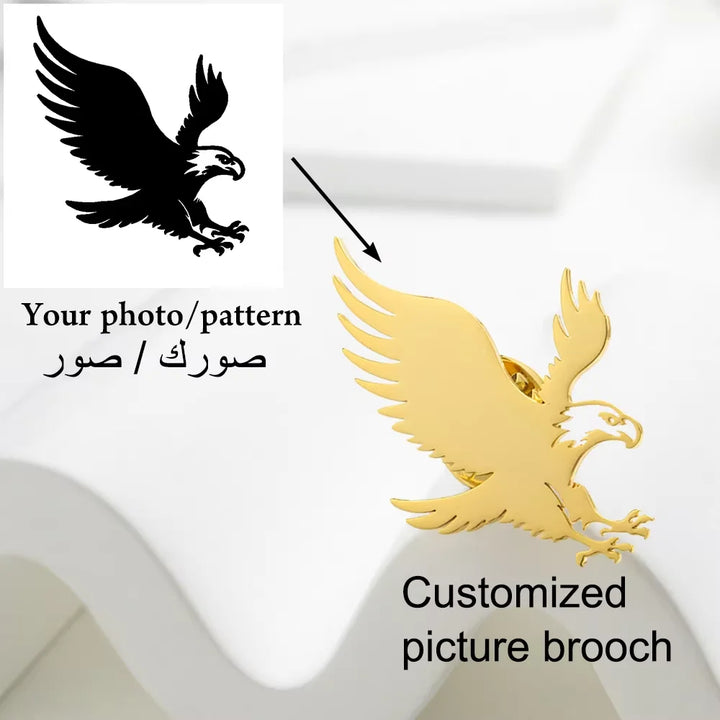 Customize Your Patterns, Company Logo, Event Brooch, Badge Design and Production, Wholesale Customization of any Pattern
