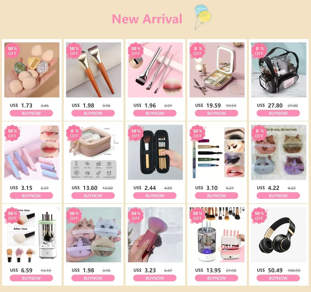 3PCS Mini Finger Puff Set