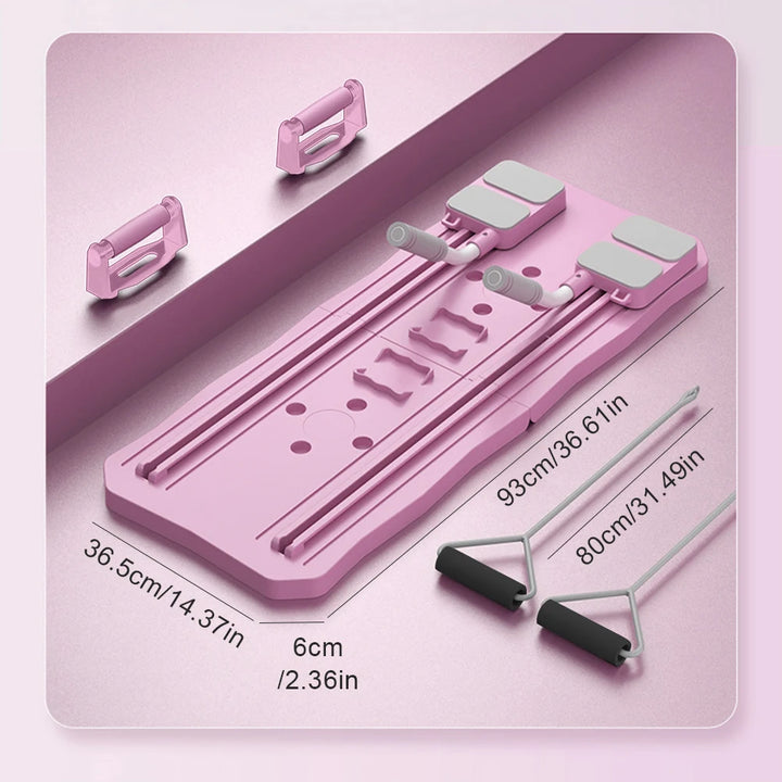 Multifunctional Fitness Board Abdominal Board Non Slip Workout Board Foldable Push Up Board Home Gym Equipment