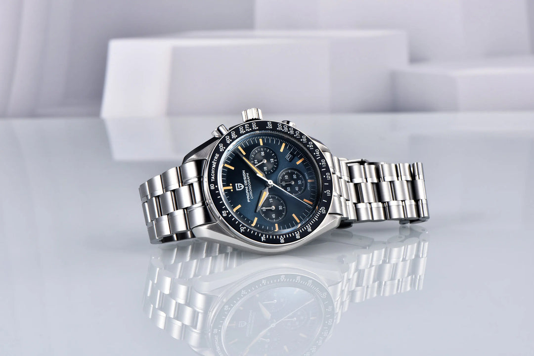 2025 New PAGANI DESIGN Tribute to CK2998 Moon Watch Retro Luxury Quartz Watches For Men Stainless steel Sport Chronograph Man