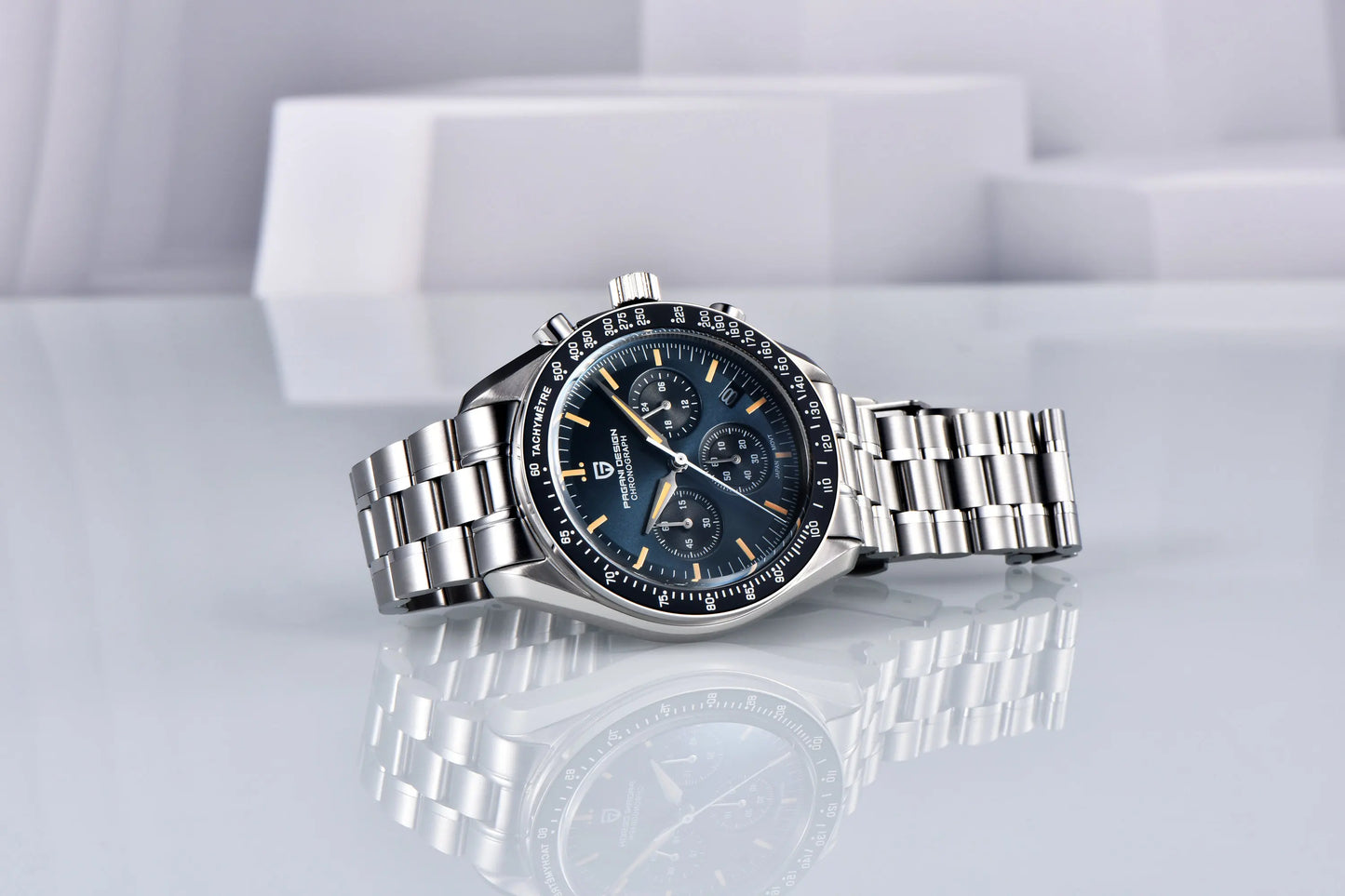 2025 New PAGANI DESIGN Tribute to CK2998 Moon Watch Retro Luxury Quartz Watches For Men Stainless steel Sport Chronograph Man