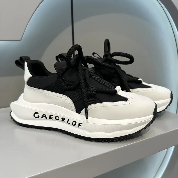 Men Thick Sole Elevated Shoes  Season Comfortable Versatile Breathable Non Slip Sports Shoes Outdoor Travel Casual Shoes