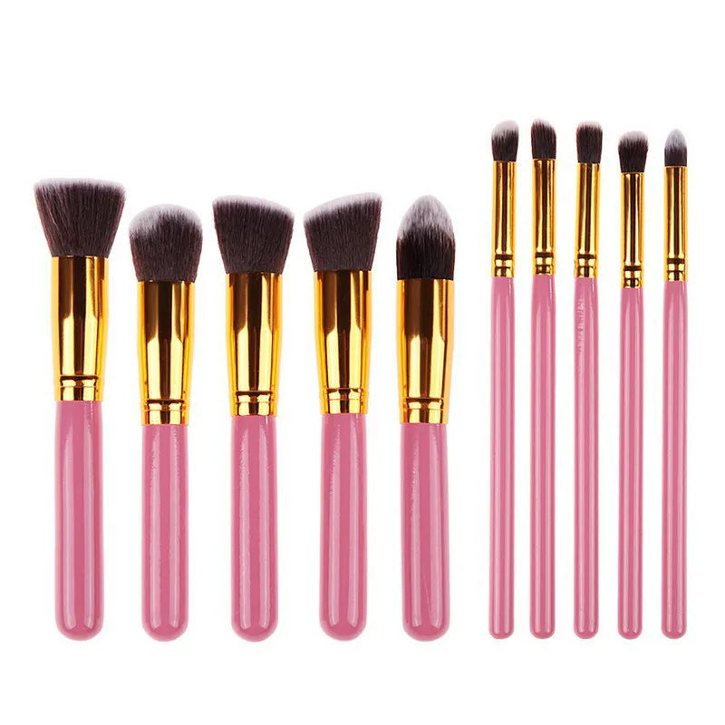Nylon 5–50PCS Luxury Makeup Brush Set