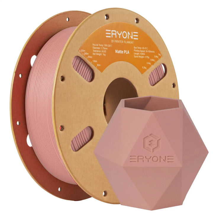 ERYONE Matte PLA Filament 1KG 1.75mm High Quality Spool Matte Filament For 3D Printer New Arrival  Fast Shipping